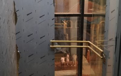 Installation of a 450kg Panoramic Glass Lift at Giro Hotel & Suites, Isihor Quarters, Benin City.