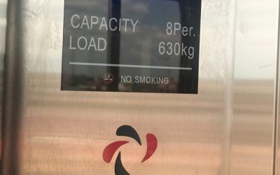 Installation of a 630kg, 3 sides Panoramic Sightseeing Elevator at Deepend Cinema, Nosayaba Street, Off TV Road, Benin city.